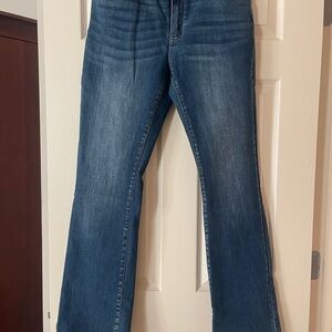 KanCan Dark Blue Boot Cut Jeans